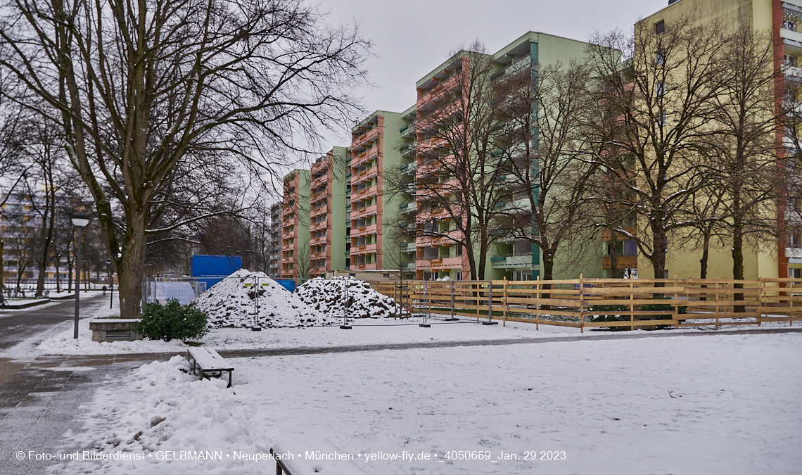 29.01.2023 - Sanierung Kurt-Eisner-Straße in Neuperlach